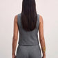 The Madison Pinstripe Co-Ord Set - Gray