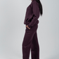 Hoodie & Sweatpants Set in Purple - Hushy Wear
