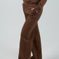 Relaxed Fit Half - Zip Sweater & Pants Set – Mocha - Hushy Wear