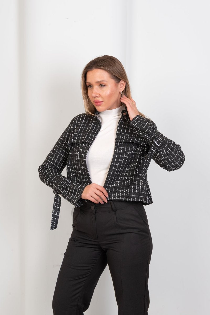 Trench Jacket - Tweed - Hushy Wear