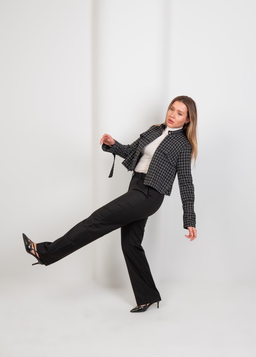 Trench Jacket - Tweed - Hushy Wear