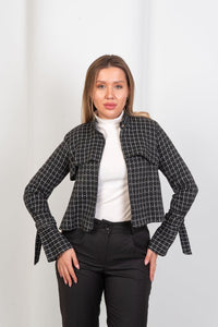 Trench Jacket - Tweed - Hushy Wear